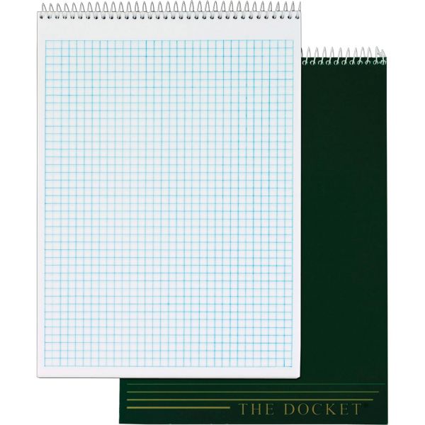 TOP63801 TOPS Docket Top Wire Quadrille Pad