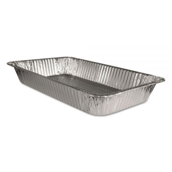 HFA20197050U Handi-Foil of America Steam Table Aluminum Pan, Full-Size, 3 3/16" Deep, 50/Carton