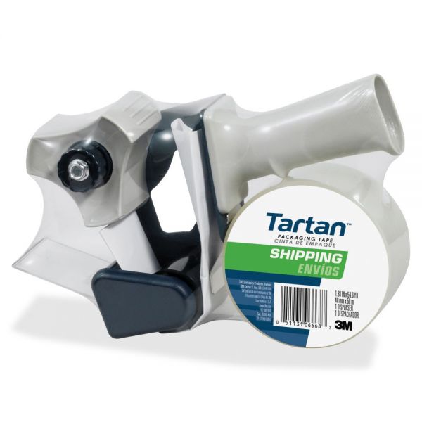 MMM3710PDDC Tartan Shipping Packaging Tape with dispenser