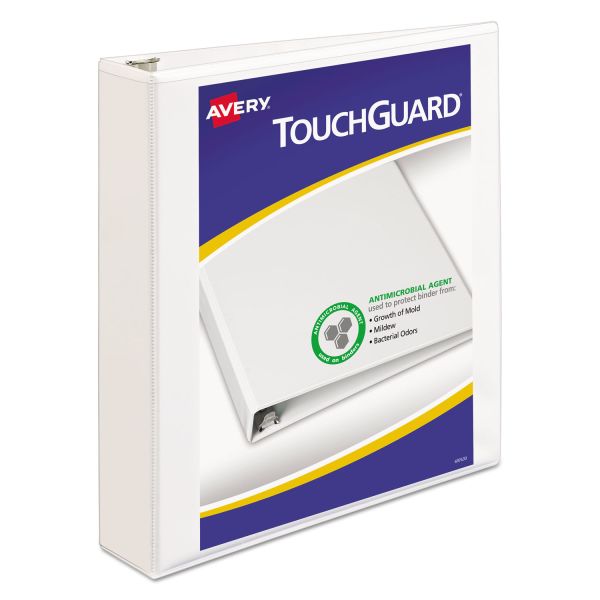 AVE17142 Avery TouchGuard 1 1/2" 3-Ring View Binder