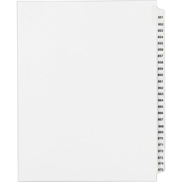 AVE82313 Avery Side Tab Collated Legal Index Dividers