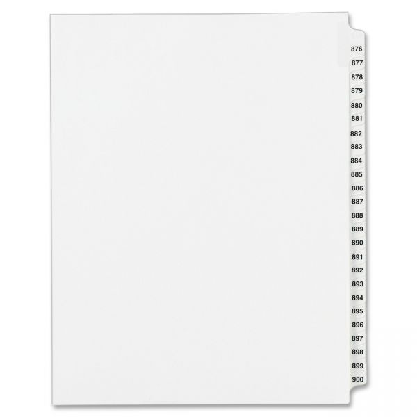 AVE82314 Avery Side Tab Collated Legal Index Dividers