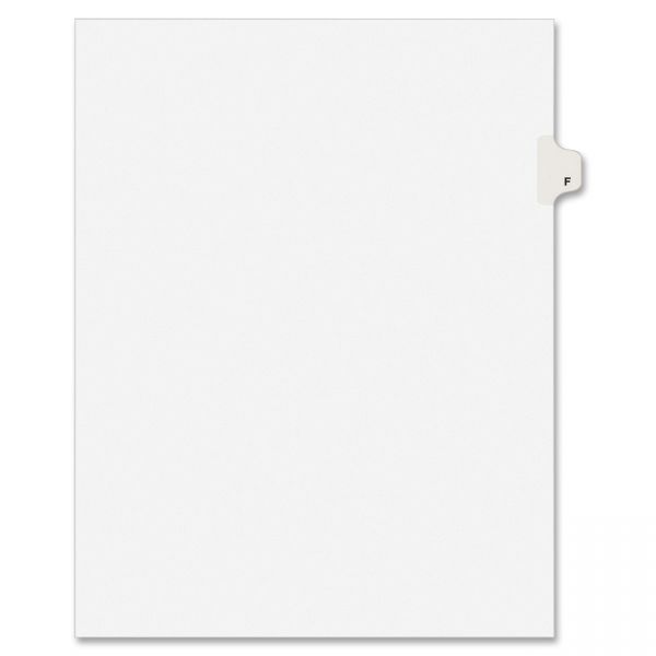 KLF80006 Kleer-Fax Legal Index Dividers