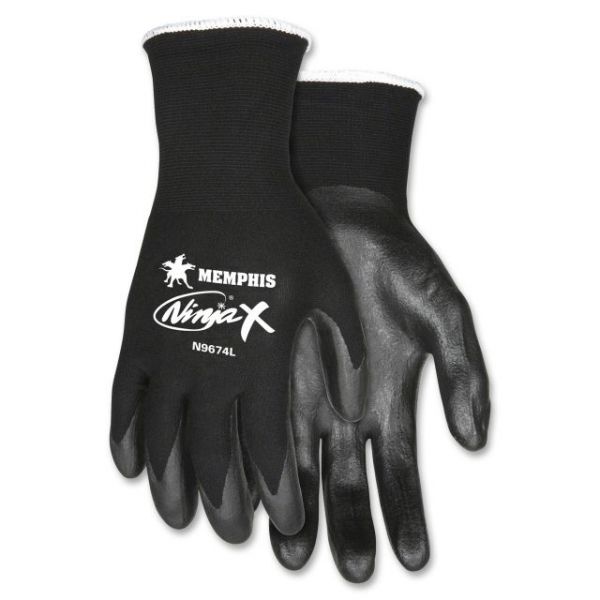 MCSCRWN9674L MCR Safety Ninja X Nylon Safety Gloves