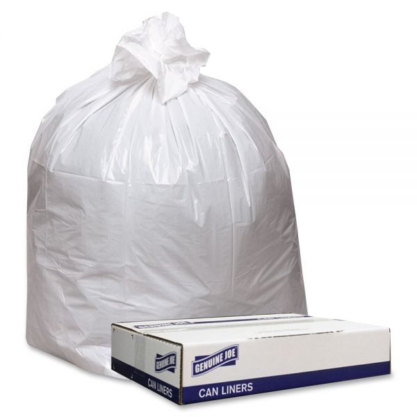 GJO3339W Genuine Joe Extra Heavy-Duty Trash Bags