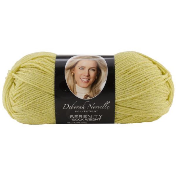 NOTM466525 Deborah Norville Collection Serenity Sock Yarn - Hot Lime