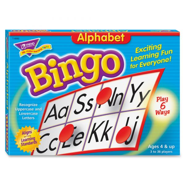TEPT6062 Alphabet Bingo Game