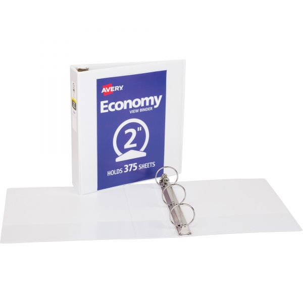 AVE05780 Avery Economy Reference 2" 3-Ring View Binder