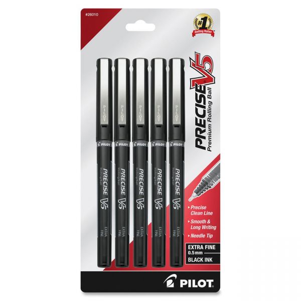 PIL26010 Pilot Precise V5 Rollerball Pens