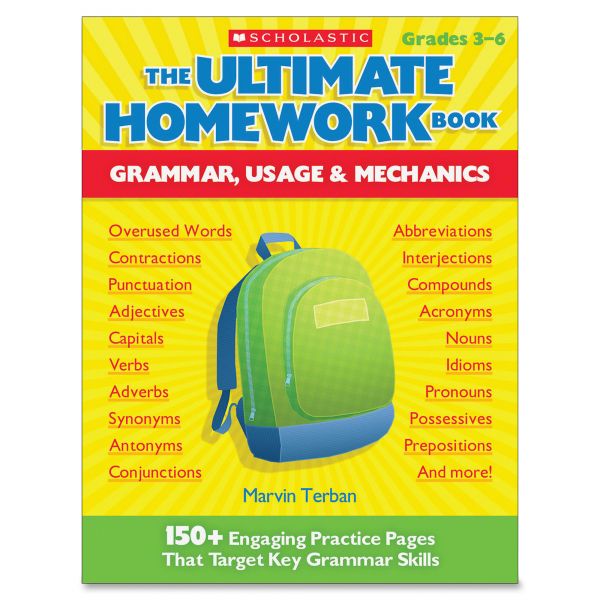 SHS0439931428 The Ultimate Homework Book: Grammar, Usage & Mechanics