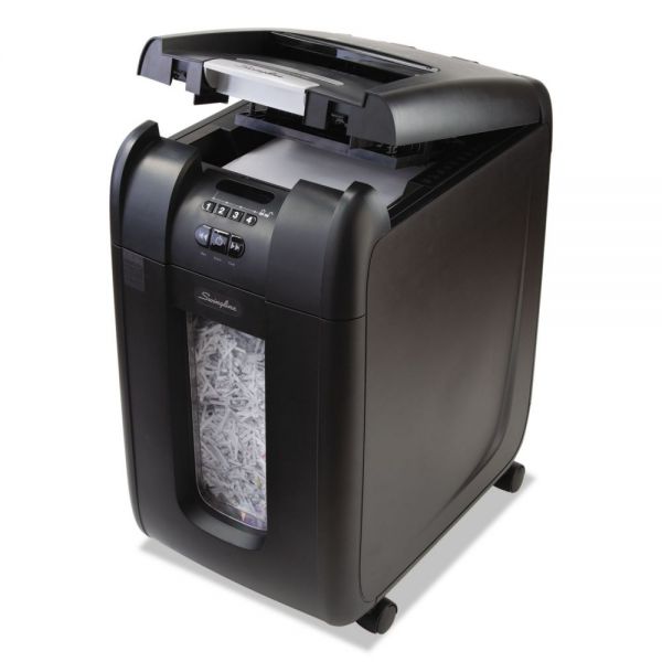 SWI1703092 Swingline Stack-and-Shred 300XL Auto Feed Super Cross-Cut Shredder Value Pack, 300 Sheets