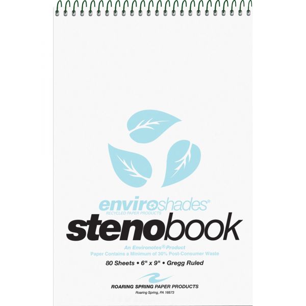 ROA12284 Enviroshades Perforated Steno Pads