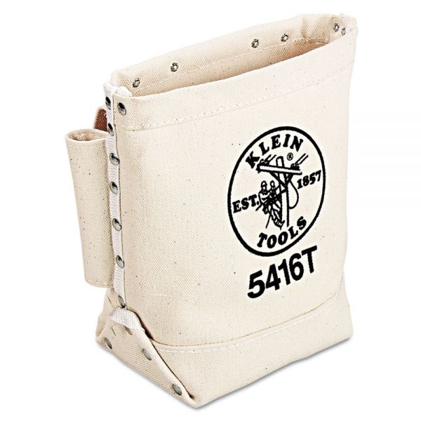KLN5416T Klein Tools Bull-Pin and Bolt Bag with Tunnel Loop, Canvas