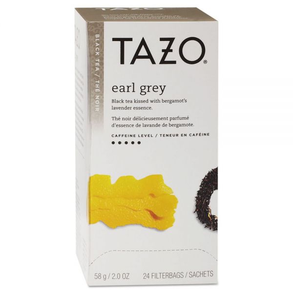 TZO149899 Tazo Tea Bags, Earl Grey, 2 oz, 24/Box