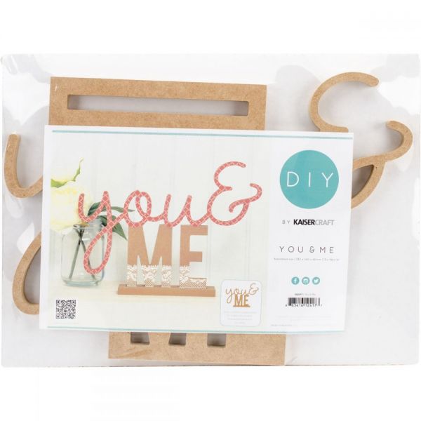 NOTM305679 Beyond The Page MDF You And Me Standing Words