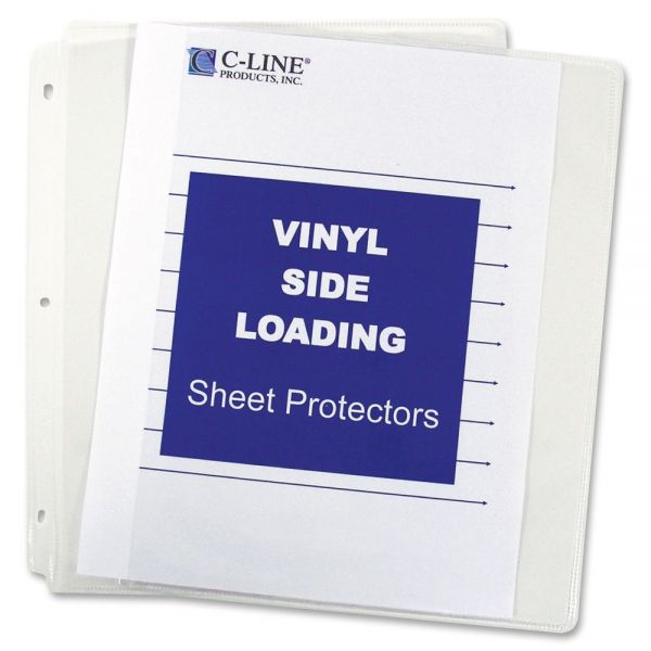 CLI61313 C-Line Side Loading Sheet Protectors