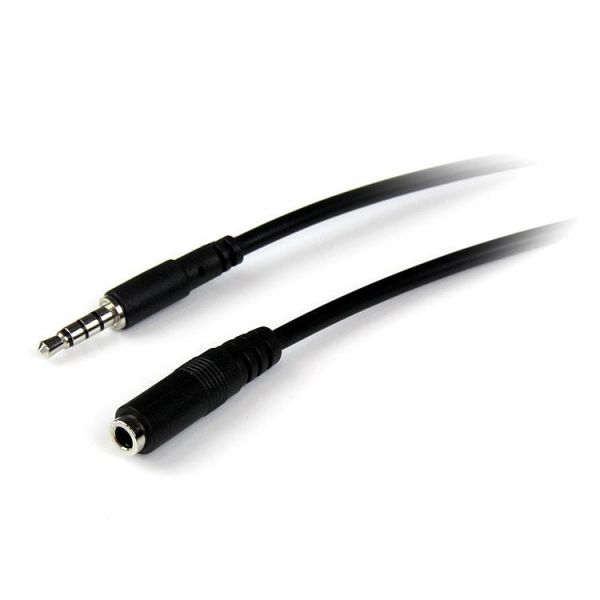 SYNX3325144 StarTech.com 2m 3.5mm 4 Position TRRS Headset Extension Cable - M/F