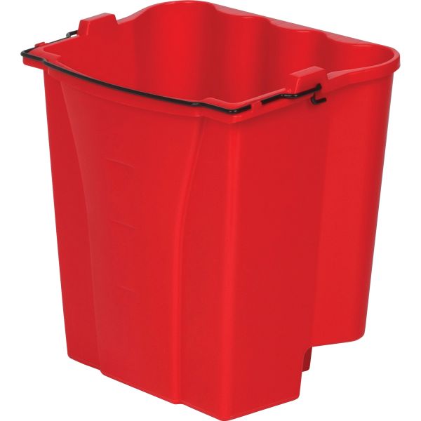 RCP9C7400RDCT Rubbermaid Commercial WaveBrake Dirty Water Buckets