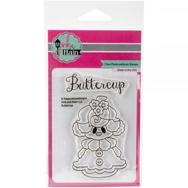 NOTM344595 Pink & Main Clear Stamps 3"X4"