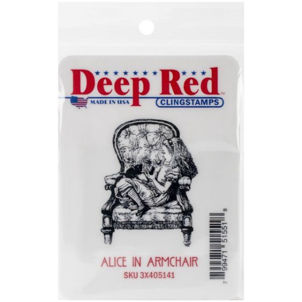 NOTM107187 Deep Red Cling Stamp 2.25"X2.25"