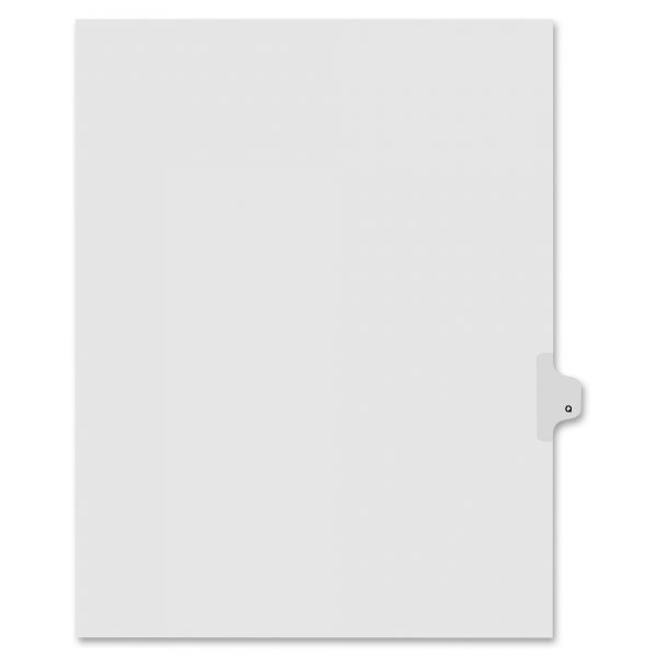 KLF80017 Kleer-Fax 80000 Series Legal Index Dividers