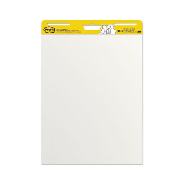 MMM559 Post-it Easel Pads Self Stick Easel Pads, 25 x 30, White, 2 30 Sheet Pads/Carton