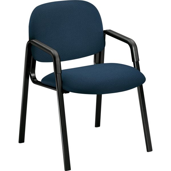 HON4003AB90T HON Solutions 4000 Series Seating Leg Base Guest Arm Chair, Blue