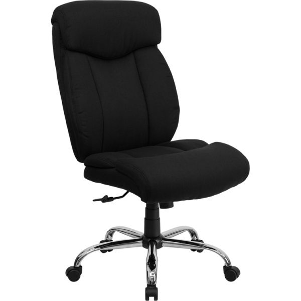 FHFGO1235BKFABGG Flash Furniture Big & Tall Executive Swivel Office Chair