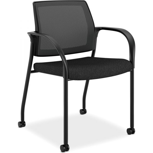 HONIS107NT10 HON Ignition Series Mesh Back Multi-Purpose Stacking Chair with Casters