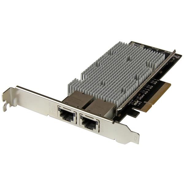 SYNX4299909 StarTech.com 10G Network Card - 2 port - NBASE-T - RJ45 Port - Intel X550 chipset - Ethernet Card - Intel NIC Card