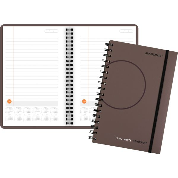 AAG70621030 AT-A-GLANCE Planning Notebook With Reference Calendar