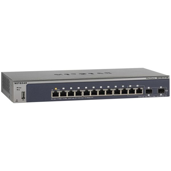 SYNX3474792 Netgear ProSafe M4100-D12G Ethernet Switch
