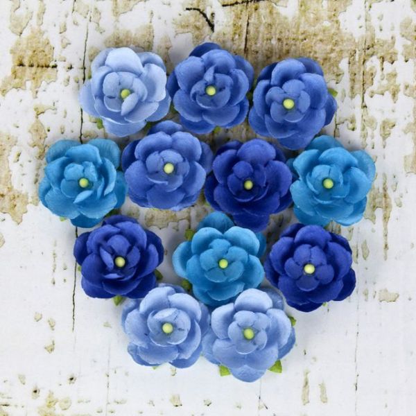 NOTM036314 Avante Paper Flowers 1" 12/Pkg