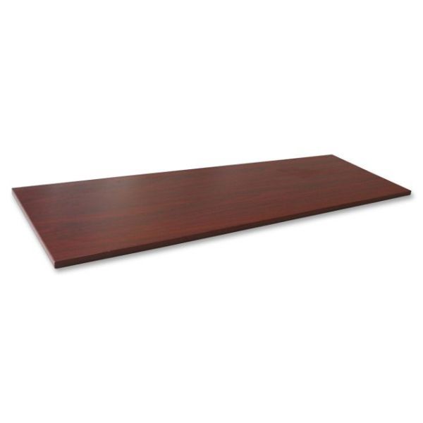 LLR45451 Lorell Mahogany Laminate Credenza Storage Top