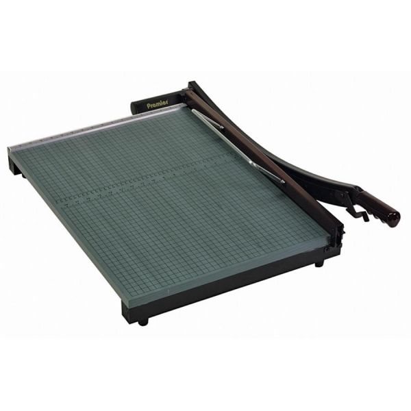 PRE724 Premier StakCut Paper Trimmer, 30 Sheets, Wood Base, 19" x 24-7/8"