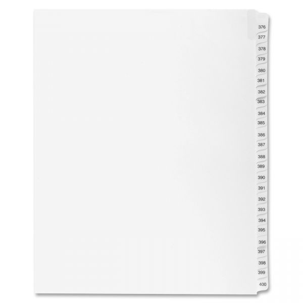 KLF91916 Kleer-Fax 90000 Series Side-Tab Legal Index Dividers
