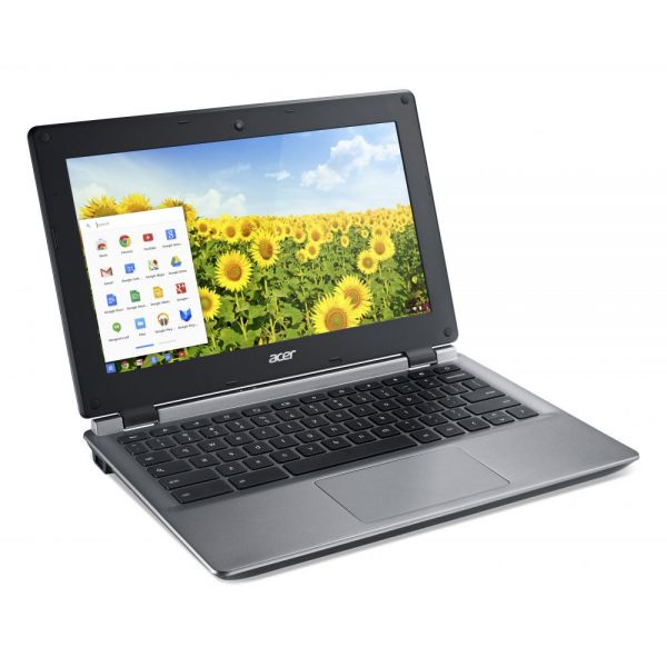 SYNX4360248 Acer C730E-C555 11.6" LED (ComfyView) Chromebook - Intel Celeron N2840 Dual-core (2 Core) 2.16 GHz - Iron
