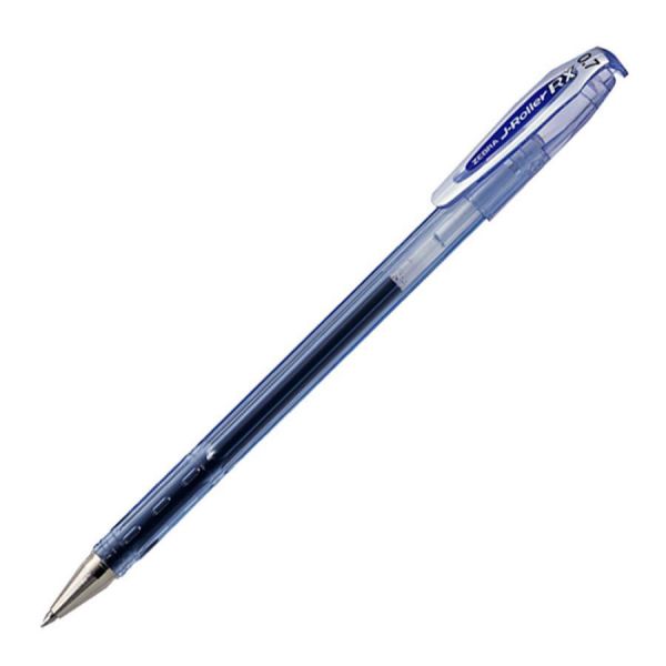 ZEB43120 Zebra J-Roller Roller Ball Stick Gel Pen, Blue Ink, Medium, Dozen