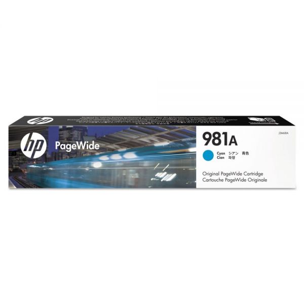 HEWJ3M68A HP 981A (J3M68A) Cyan Original Ink Cartridge