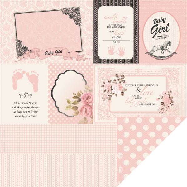 NOTM440850 Pitter Patter Double-Sided Cardstock
