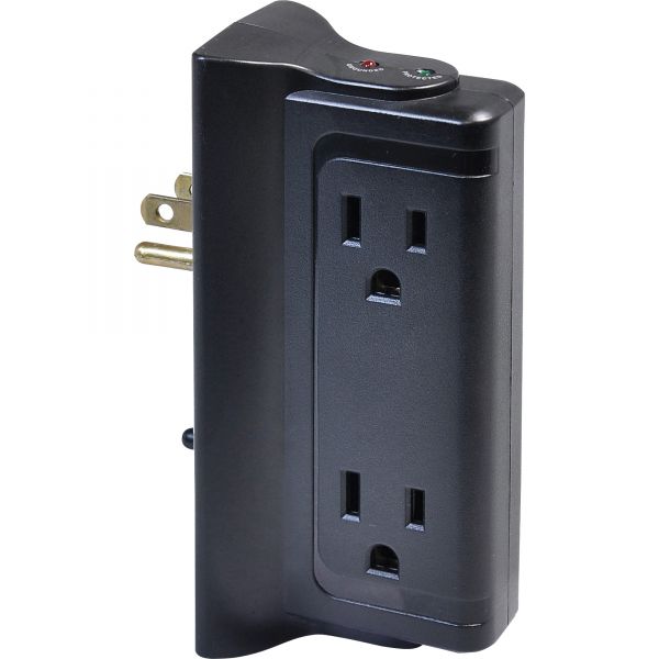 CCS25132 Compucessory 4-Outlet Wall Tap Surge Protector