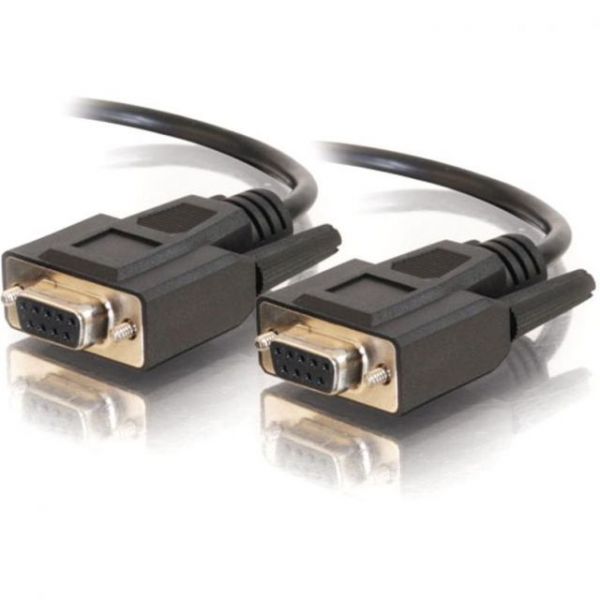 SYNX1776821 C2G 6ft DB9 F/F Cable - Black