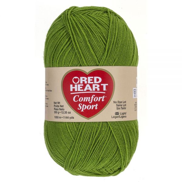 NOTM482276 Red Heart Comfort Sport Yarn - Guacamole
