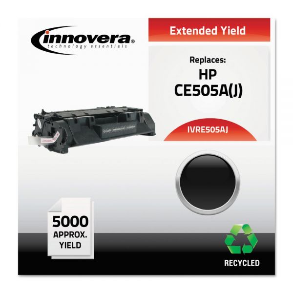 IVRE505AJ Innovera Remanufactured CE505A(J) (05AJ) Extended-Yield Toner, Black