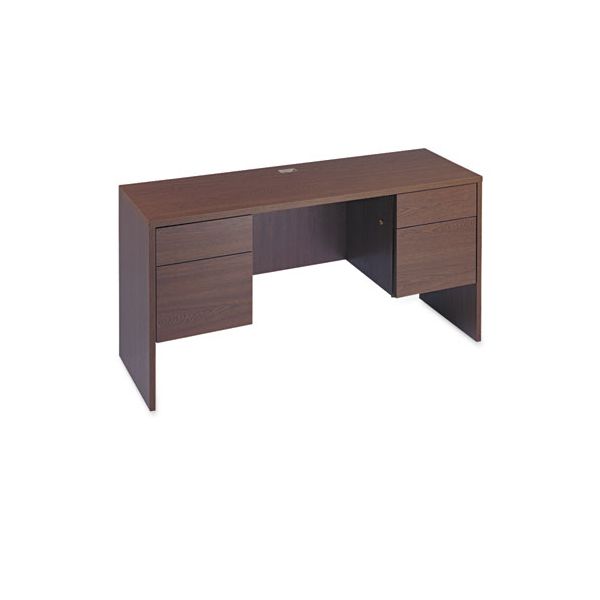 GLBG2060CKMAF Global Genoa Series Double Pedestal Computer Desk