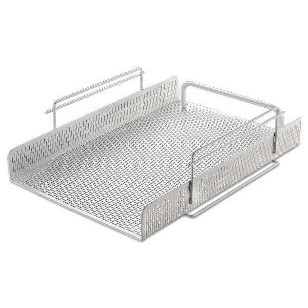 AOPART20002WH Artistic Urban Collection Punched Metal Letter Tray, White