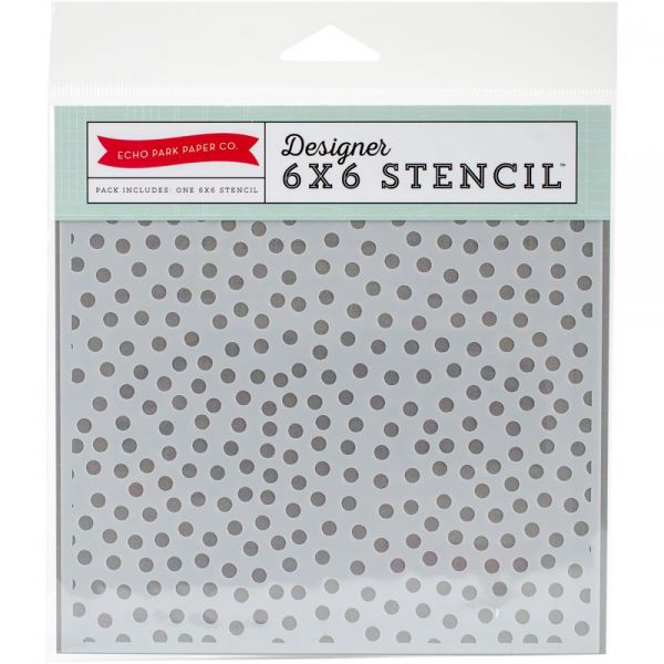 NOTM537863 Echo Park Stencil 6"X6"