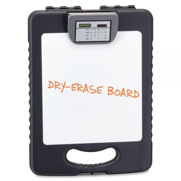 OIC83317 OIC Deluxe Tablet Storage Clipboard with Calculator and Dry Erase Board