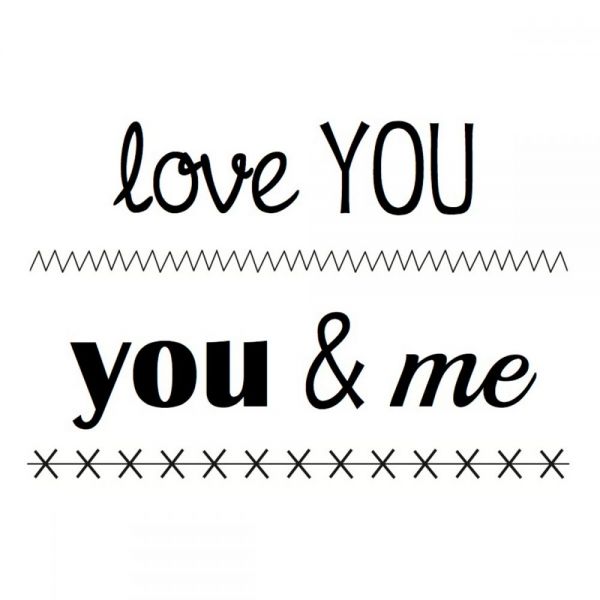 NOTM404477 SRM BIG Sentiment Clear Stamps 4"X6"