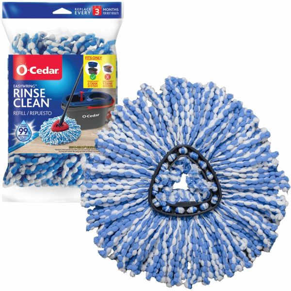 thumbnail interactive-video image 1 of O-Cedar RinseClean Spin Mop & Bucket Set - Microfiber 1 of 6
